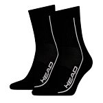 Head Tennis Performance Short Crew Socks 2P Black